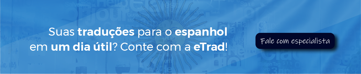 Banner Argentina: tradução de espanhol em um dia útil