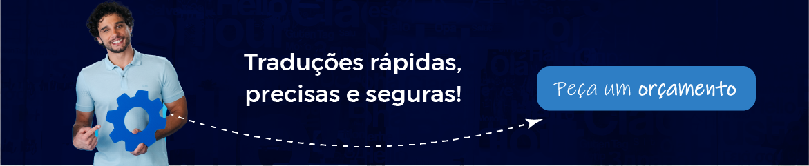 Banner eTraduções: Traduções rapidas, precisas e seguras