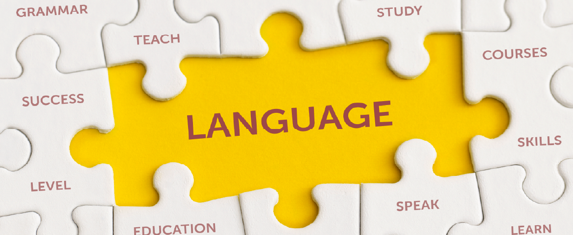 Quebra-cabeças com várias expressões em inglês