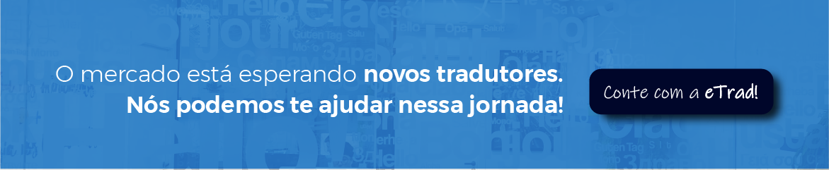 Mulher oriental Banner eTraduções: O mercado espera novos tradutores.